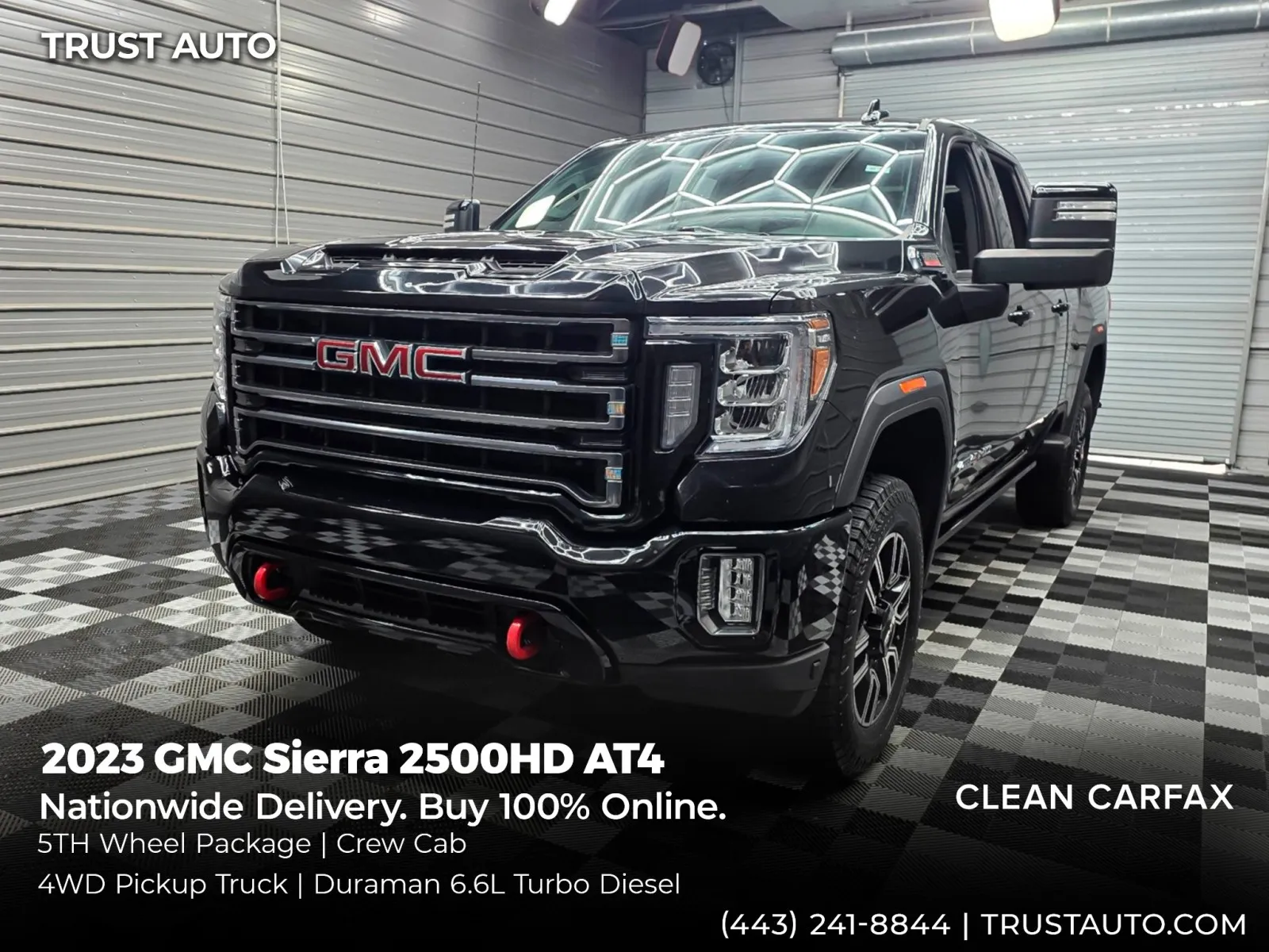 Unknown 2023 GMC Sierra 2500 HD AT4 for sale in Sykesville, MD