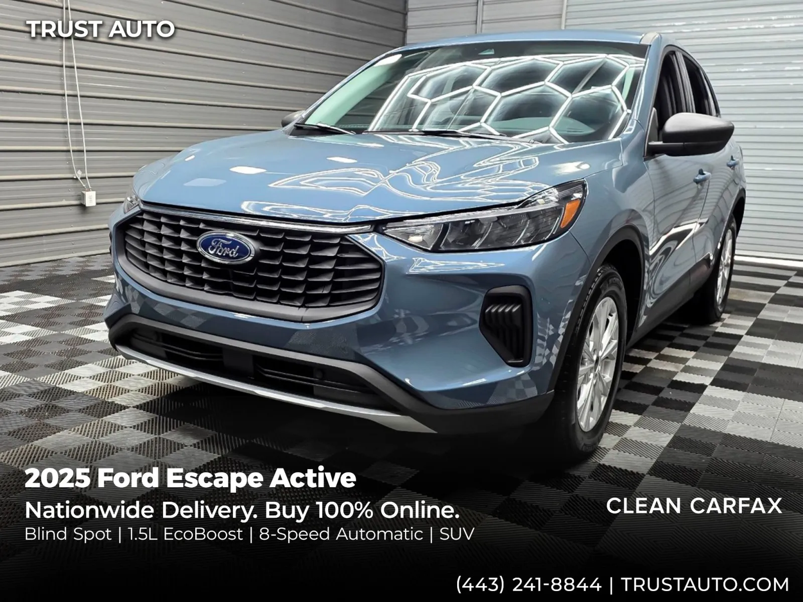 Blue 2025 Ford Escape Active SUV for sale in Sykesville, MD