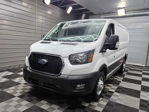 White 2024 Ford Transit T-150 Cargo 130''WB Low Roof AWD Minivan/Van for sale in Sykesville, MD