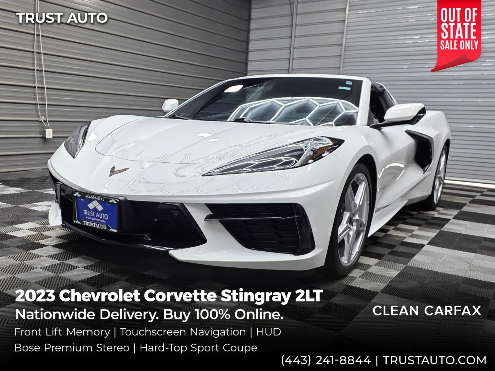 2023 Chevrolet Corvette Stingray 2LT Sport Coupe