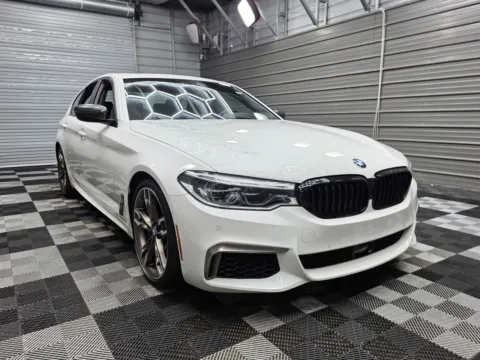Another view of 2020 BMW 5 Series M550i xDrive for sale in Sykesville, MD at Trust Auto