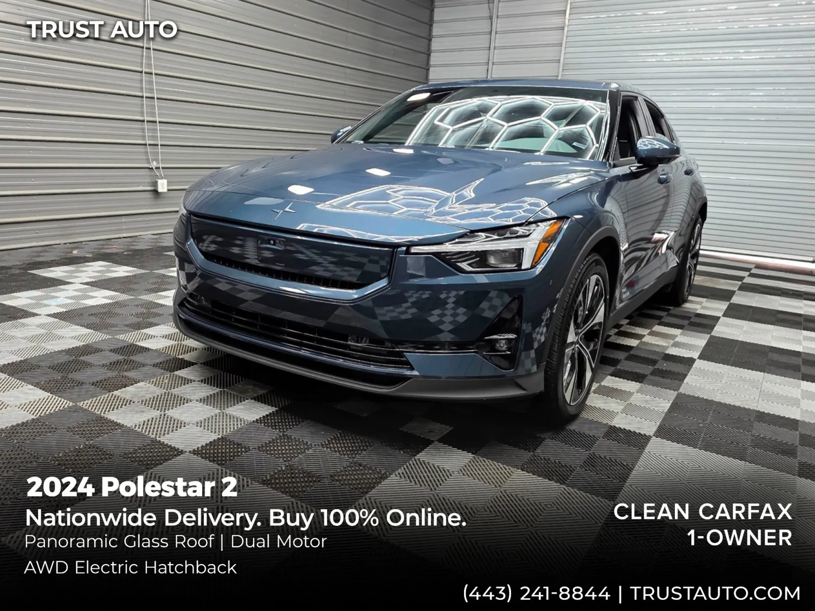 2024 Polestar 2 AWD Long Range Dual Motor Electric Hatchback