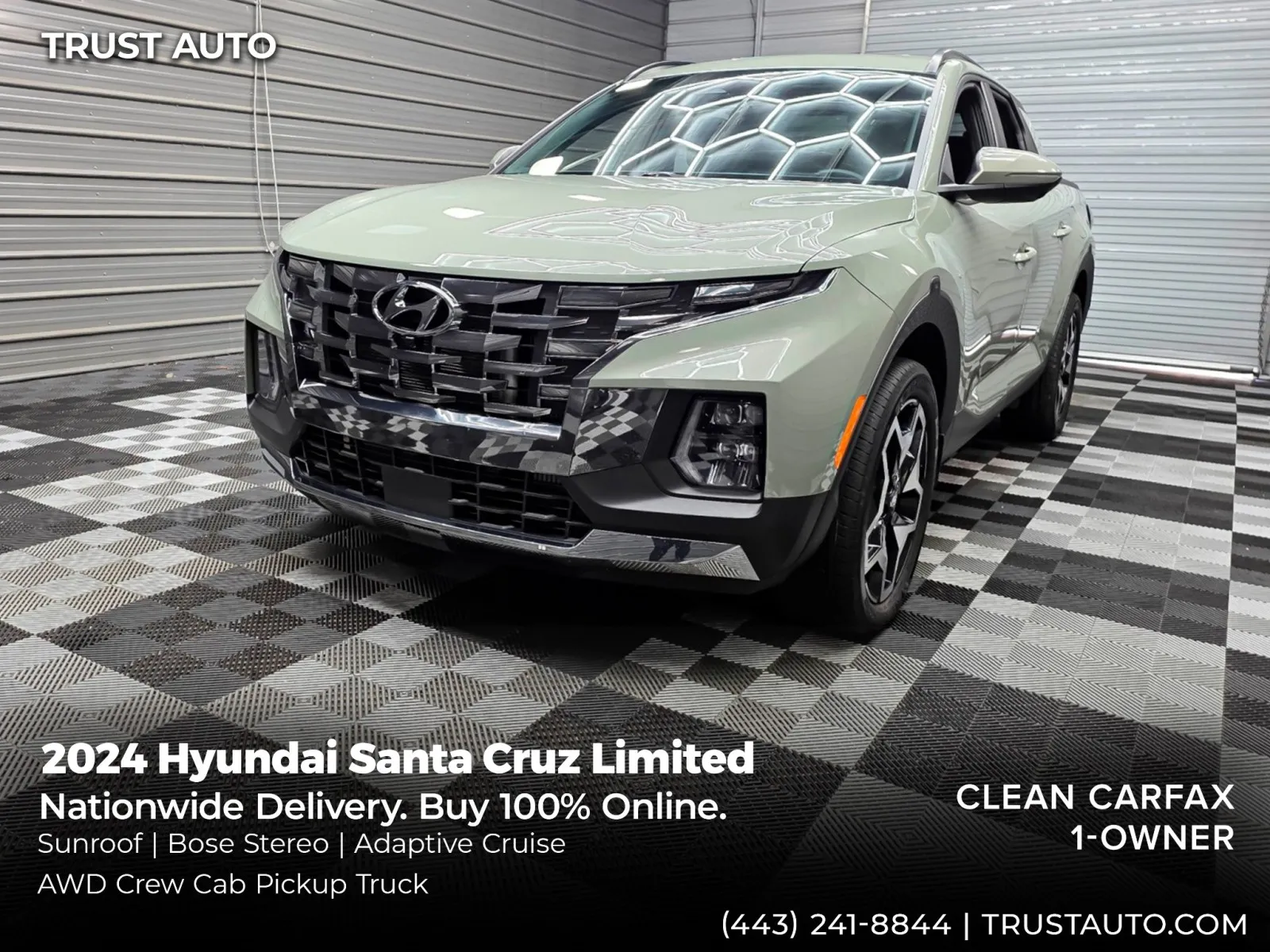 2024 Hyundai Santa Cruz Limited AWD Crew Cab Pickup Truck