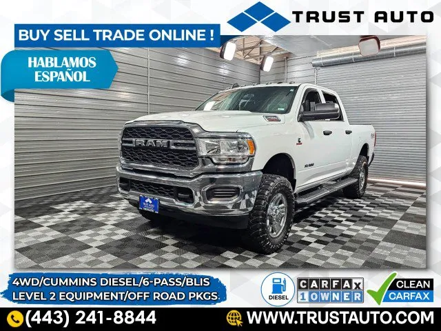 2021 Ram 2500 Tradesman 4WD Crew Cab Cummins Diesel Pickup Truck for sale in Sykesville, MD