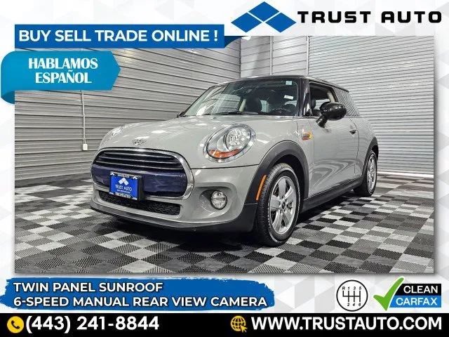 2018 MINI Cooper 6-Speed Manual Hatchback for sale in Sykesville, MD