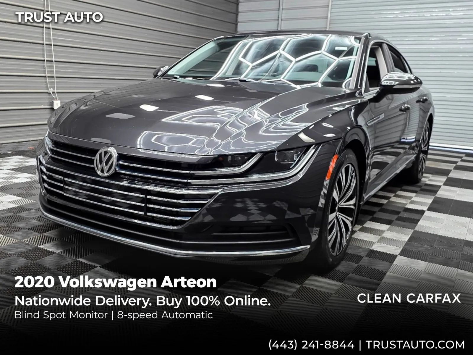 Gray 2020 Volkswagen Arteon SE Sedan for sale in Sykesville, MD