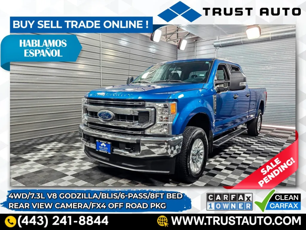 2022 Ford Super Duty F-250 XLT 4WD Crew Cab 8FT Long Bed 7.3L V8 Megazilla/Godzilla Pickup Truck for sale in Sykesville, MD