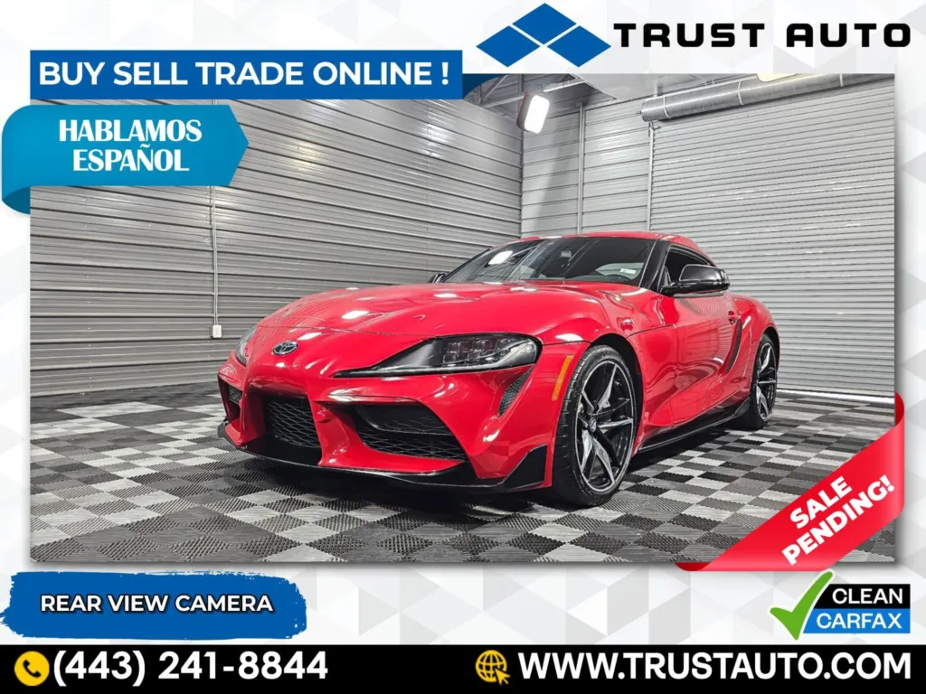 2021 Toyota GR Supra 3.0L 2-Door Sport Coupe for sale in Sykesville, MD