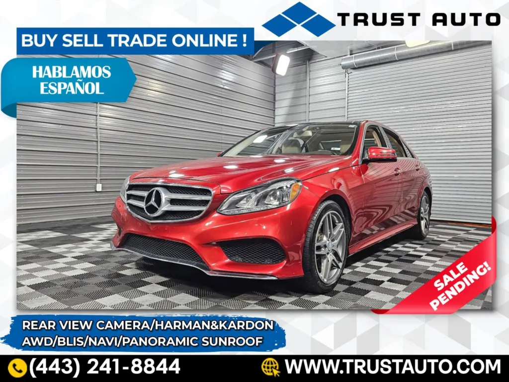 2016 Mercedes-Benz E-Class E 400 4MATIC AWD Luxury Sedan for sale in Sykesville, MD