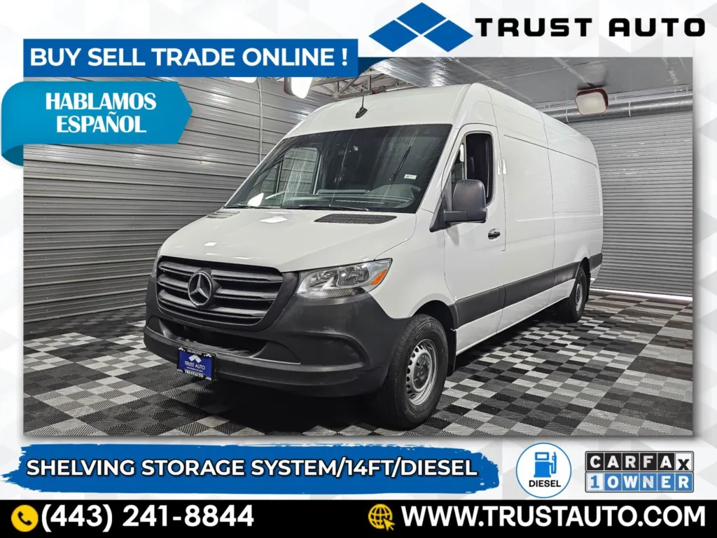2023 Mercedes-Benz Sprinter 2500 Cargo 170''WB High Roof Turbo Diesel Minivan/Van for sale in Sykesville, MD