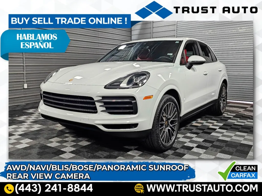 2022 Porsche Cayenne Platinum Edition AWD Luxury SUV for sale in Sykesville, MD