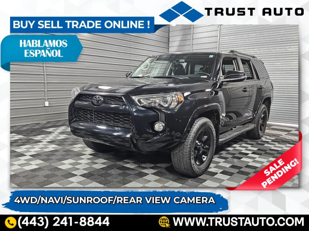 Used 2018 Toyota 4Runner SR5 Premium 4WD SUV for sale in