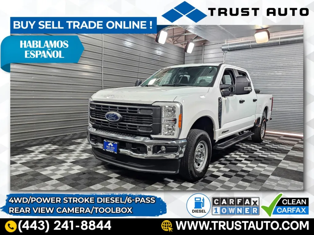 Used 2023 Ford Super Duty F-250 XL 4WD Crew Cab Power Stroke