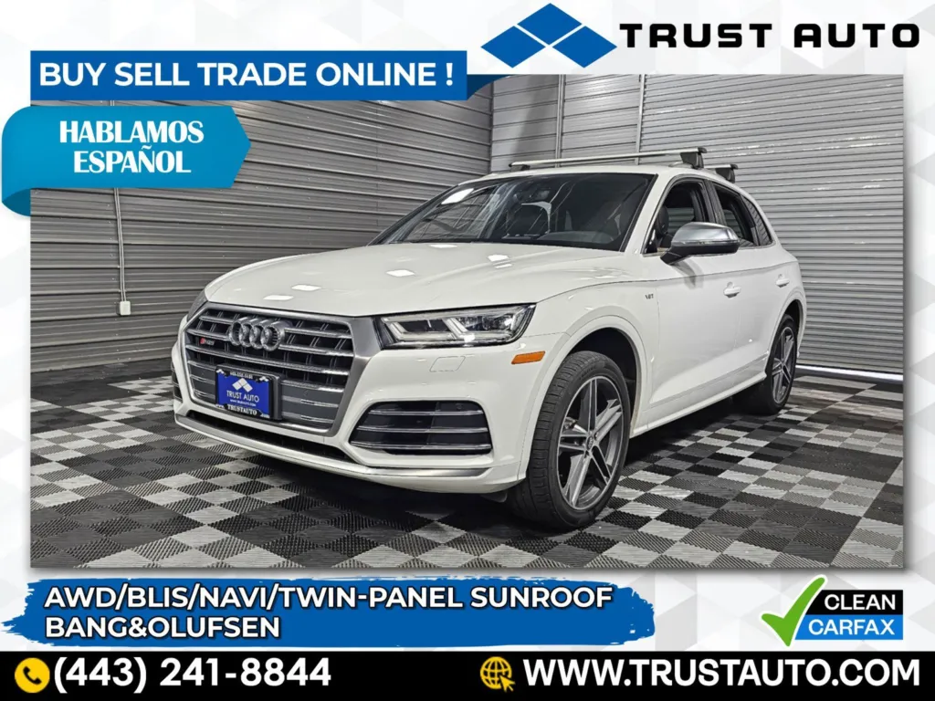 2018 Audi SQ5 Premium Plus AWD Luxury SUV for sale in Sykesville, MD