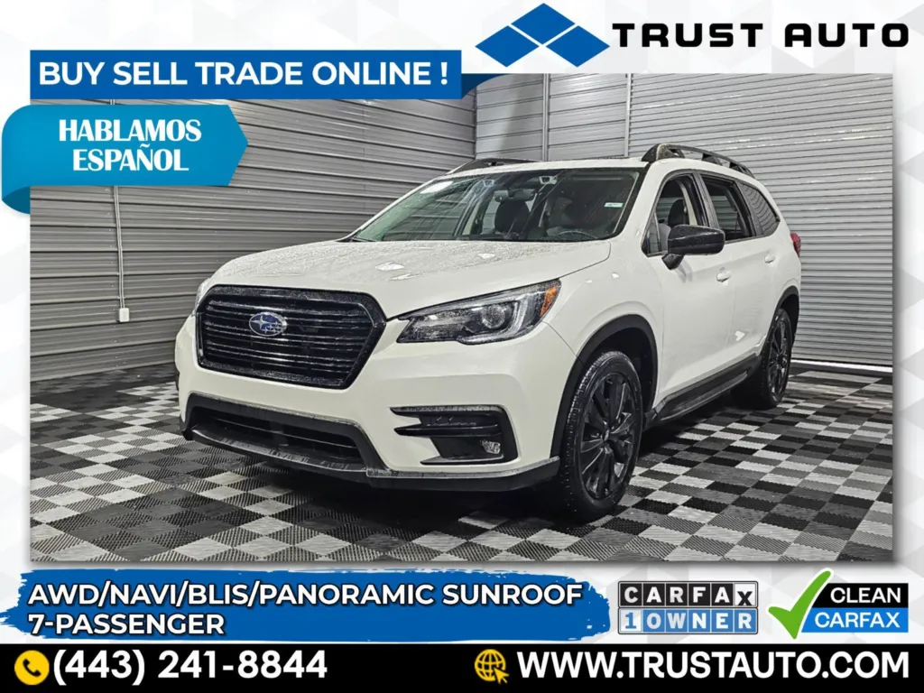 2022 Subaru Ascent Onyx Edition AWD 7-Passenger SUV for sale in Sykesville, MD