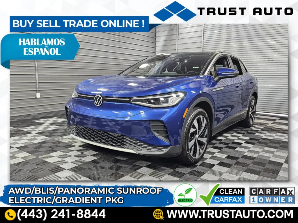 2022 Volkswagen ID.4 Pro S AWD Electric SUV w/Gradient Pkg for sale in Sykesville, MD