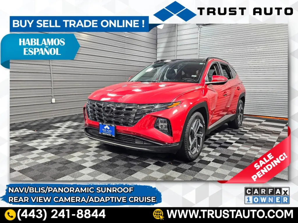 2022 Hyundai Tucson Limited FWD SUV for sale in Sykesville, MD