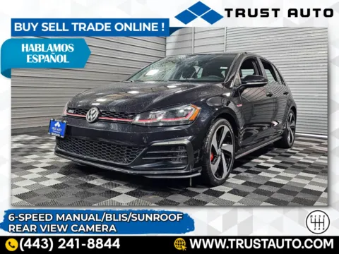 Used 2018 Volkswagen Golf GTI SE 6-Speed Manual Hatchback for sale