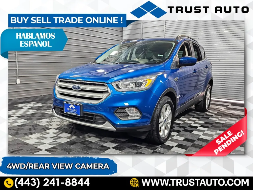2019 Ford Escape SEL 4WD SUV for sale in Sykesville, MD