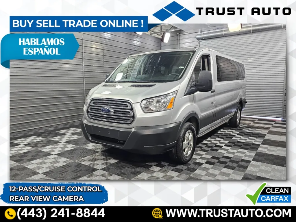 Used 2018 Ford Transit T-350 12-Passenger XLT 148'' Low Roof