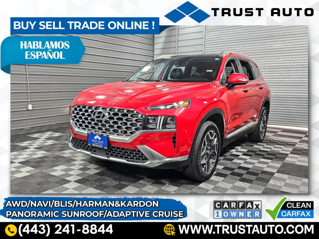 2022 Hyundai Santa Fe Limited AWD SUV for sale in Sykesville, MD