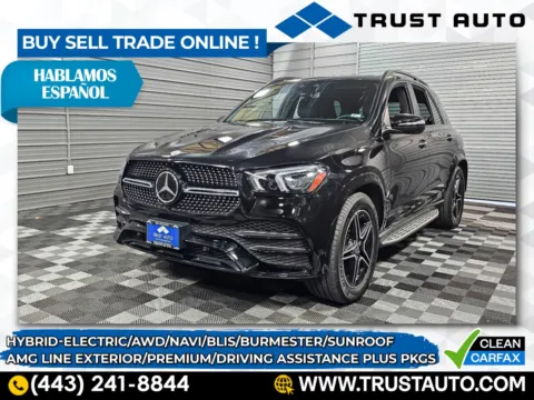 Used 2021 Mercedes-Benz GLE 450 4MATIC AWD SUV w/Amg Line Exterior
