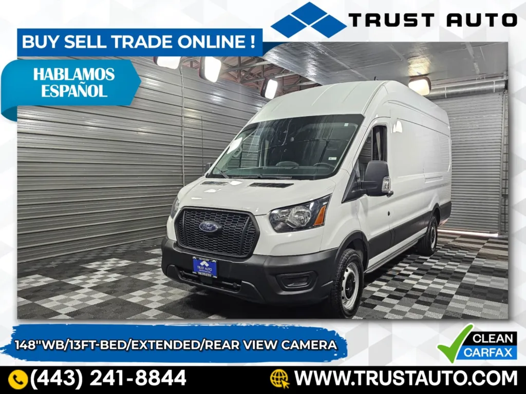 Used 2021 Ford Transit T-250 Cargo High Roof 148 WB Extended