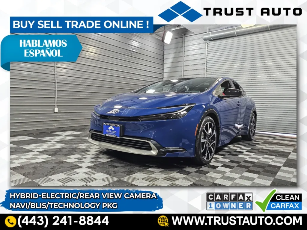 Used 2024 Toyota Prius Prime XSE Premium Hybrid-Electric Hatchback w ...