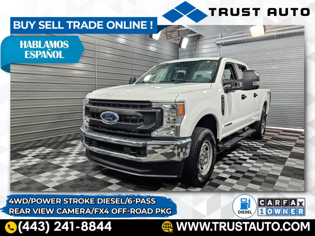 2022 Ford Super Duty F-350 SRW XL 4WD Crew Cab Power Stroke Diesel Pickup Truck for sale in Sykesville, MD
