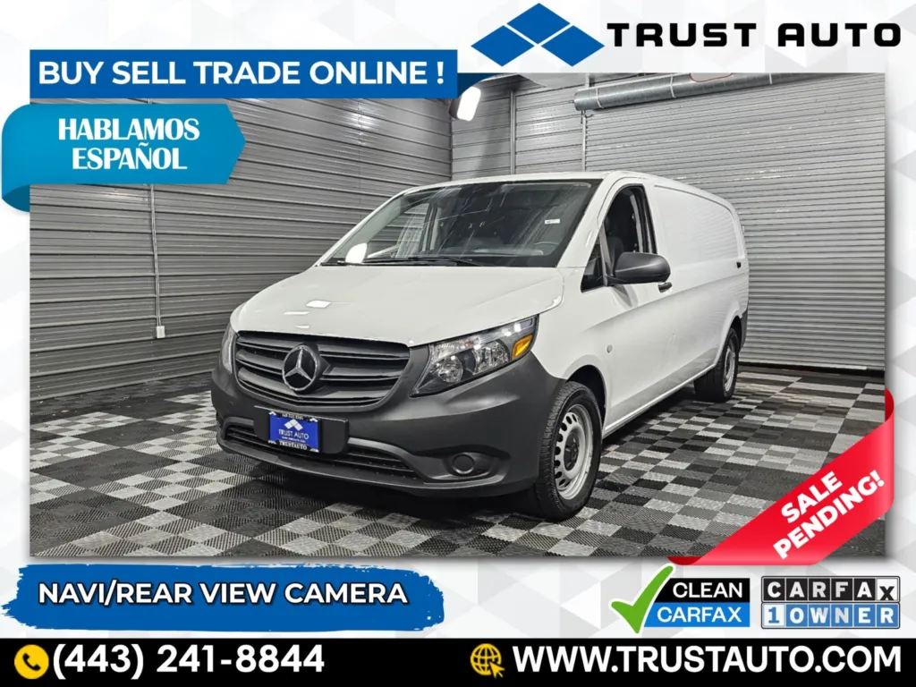 Used 2022 Mercedes-Benz Metris Cargo 135''WB Standard Roof Minivan