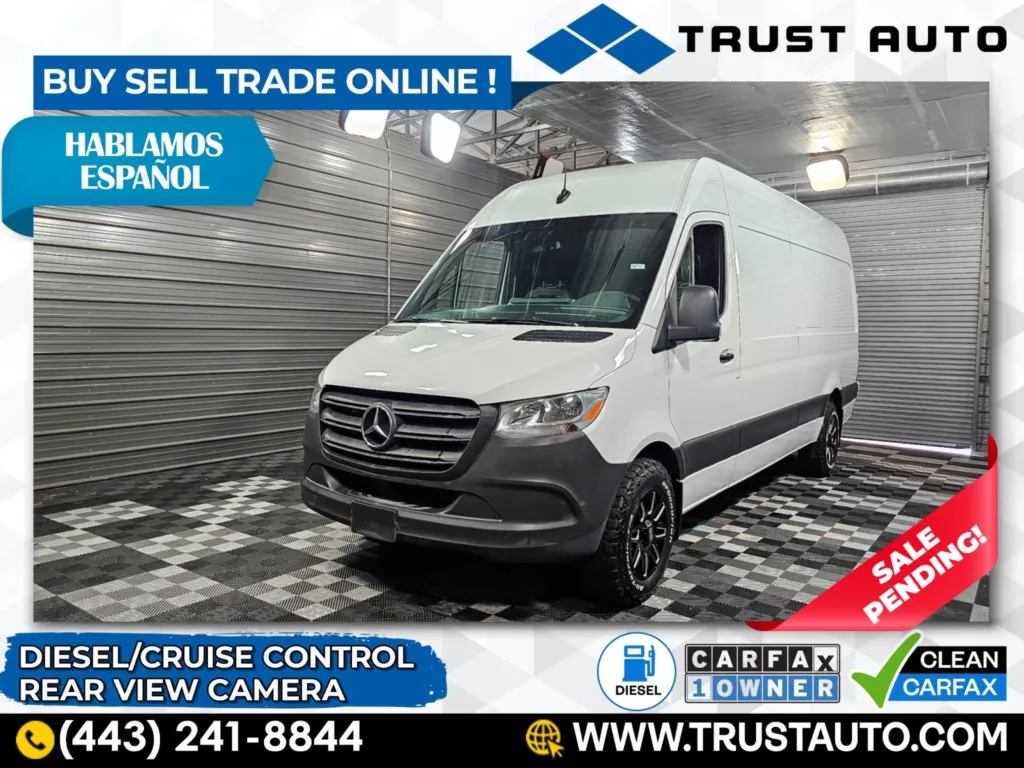 Used 2022 Mercedes-Benz Sprinter 2500 Cargo 170'' High Roof Diesel