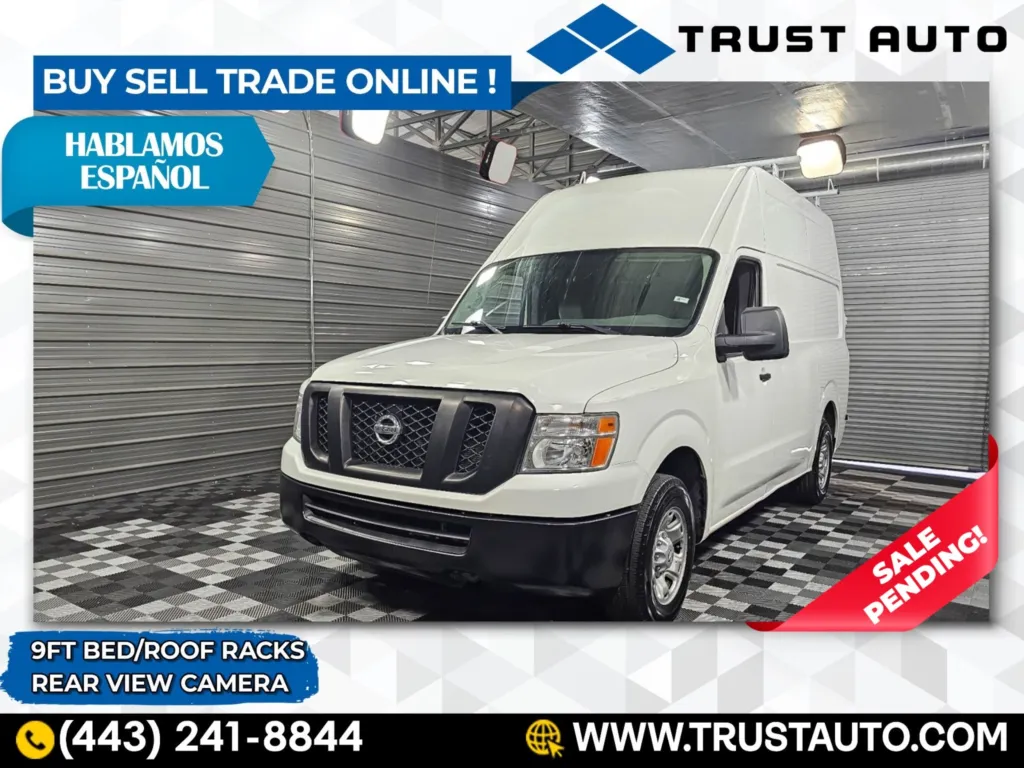 2019 Nissan Nissan Nv 2500 High Roof For Sale 2019 Nissan NV Cargo