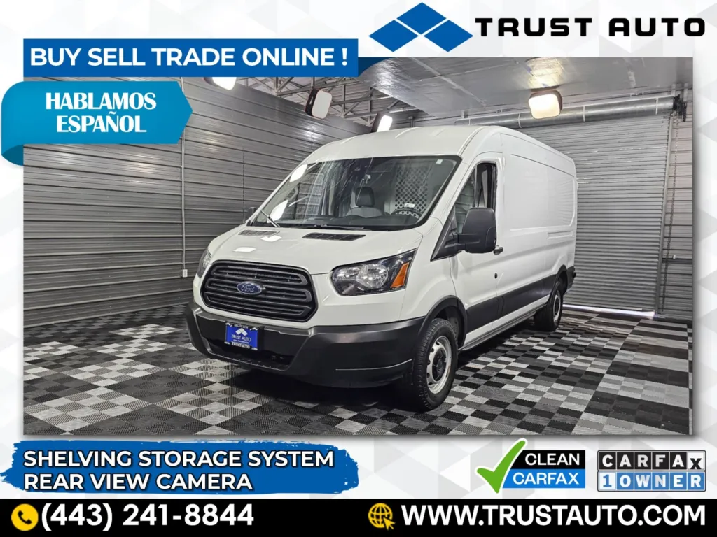 2019 Ford Transit T-250 Cargo 148''WB Medium Roof Minivan/Van for sale in Sykesville, MD