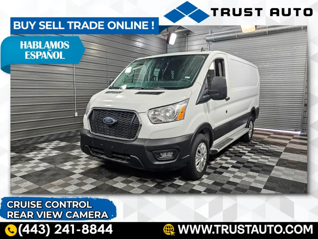 Used 2021 Ford Transit T-250 Cargo 130'' Low Roof Minivan/Van for