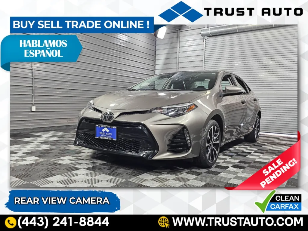 2018 Toyota Corolla SE Sedan for sale in Sykesville, MD