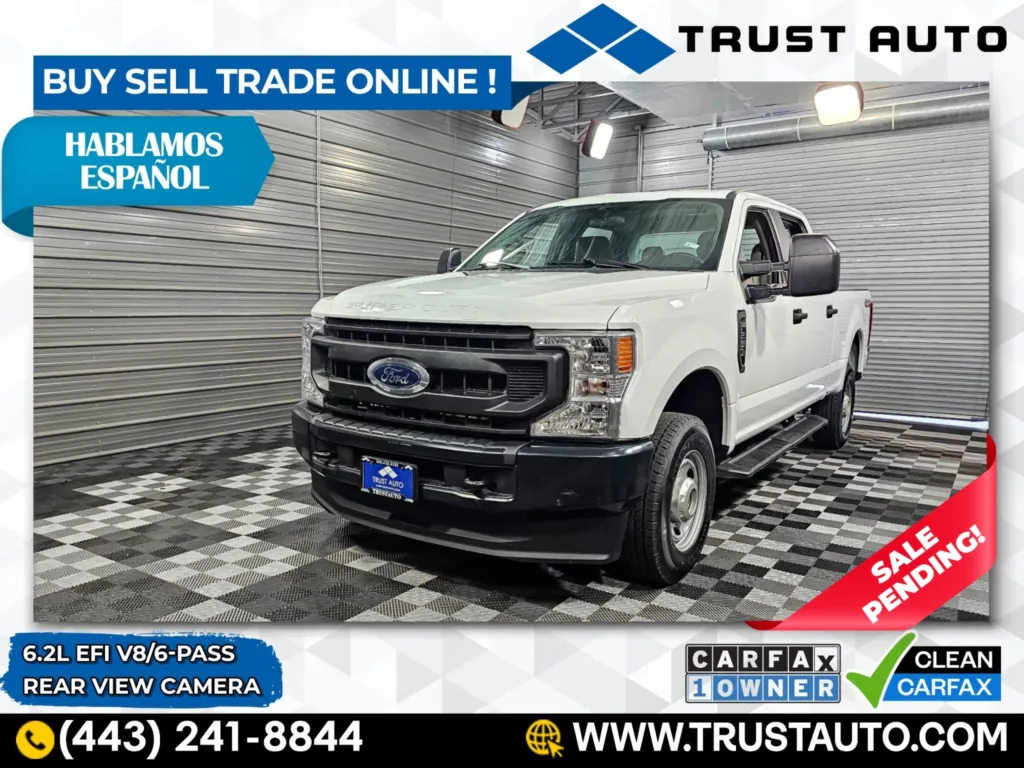 2021 Ford Super Duty F-250 XL 4WD Crew Cab 6.2L EFI V8 Pickup Truck for sale in Sykesville, MD