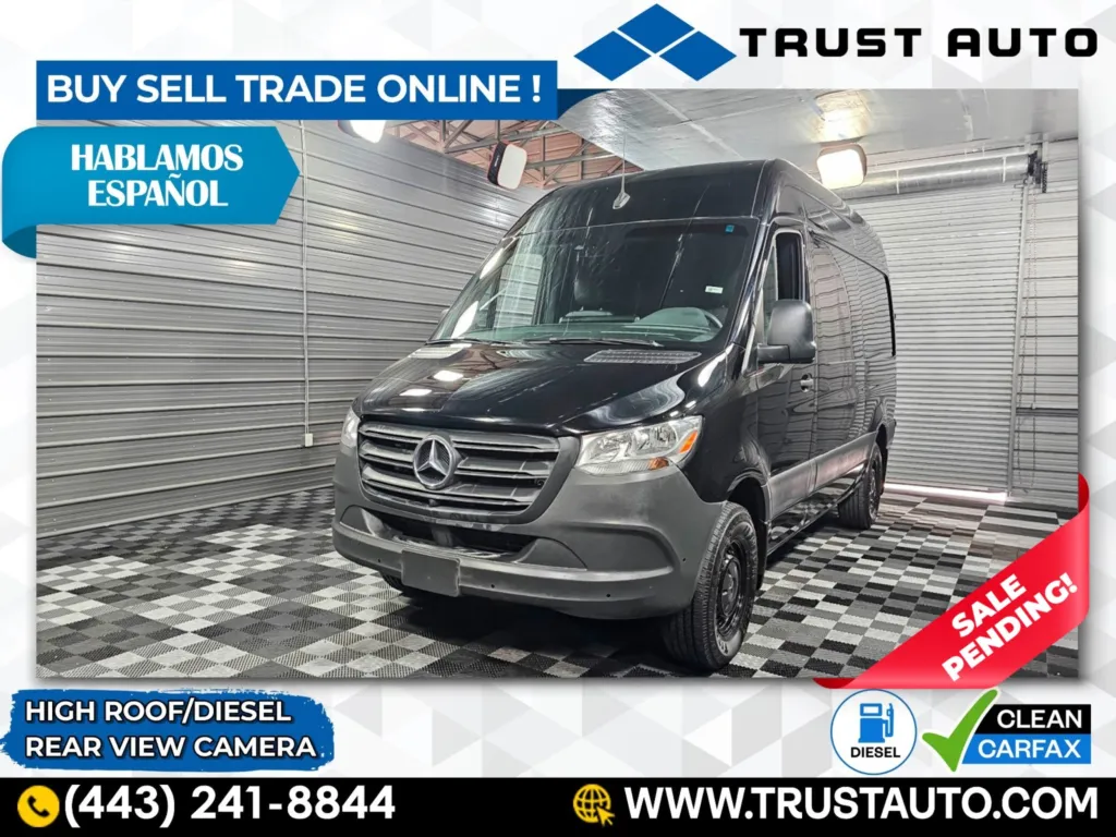 Used 2020 Mercedes-Benz Sprinter 2500 Cargo 144'' High Roof