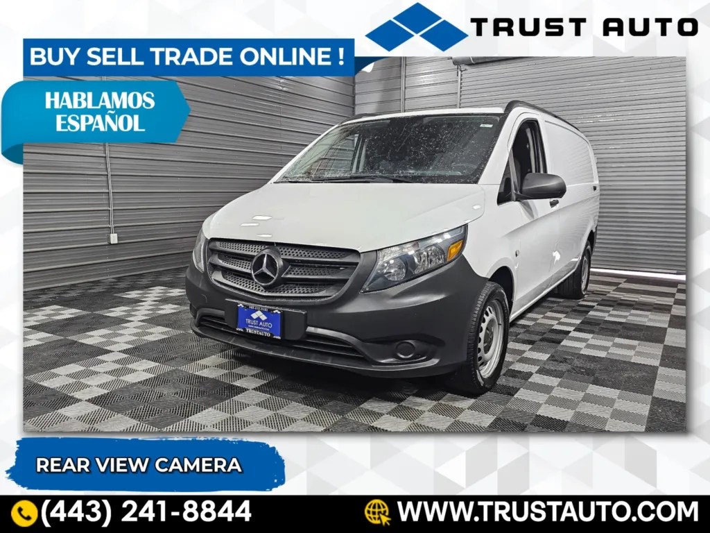 2017 Mercedes-Benz Metris Cargo 126''WB Standard Roof Minivan/Van for sale in Sykesville, MD