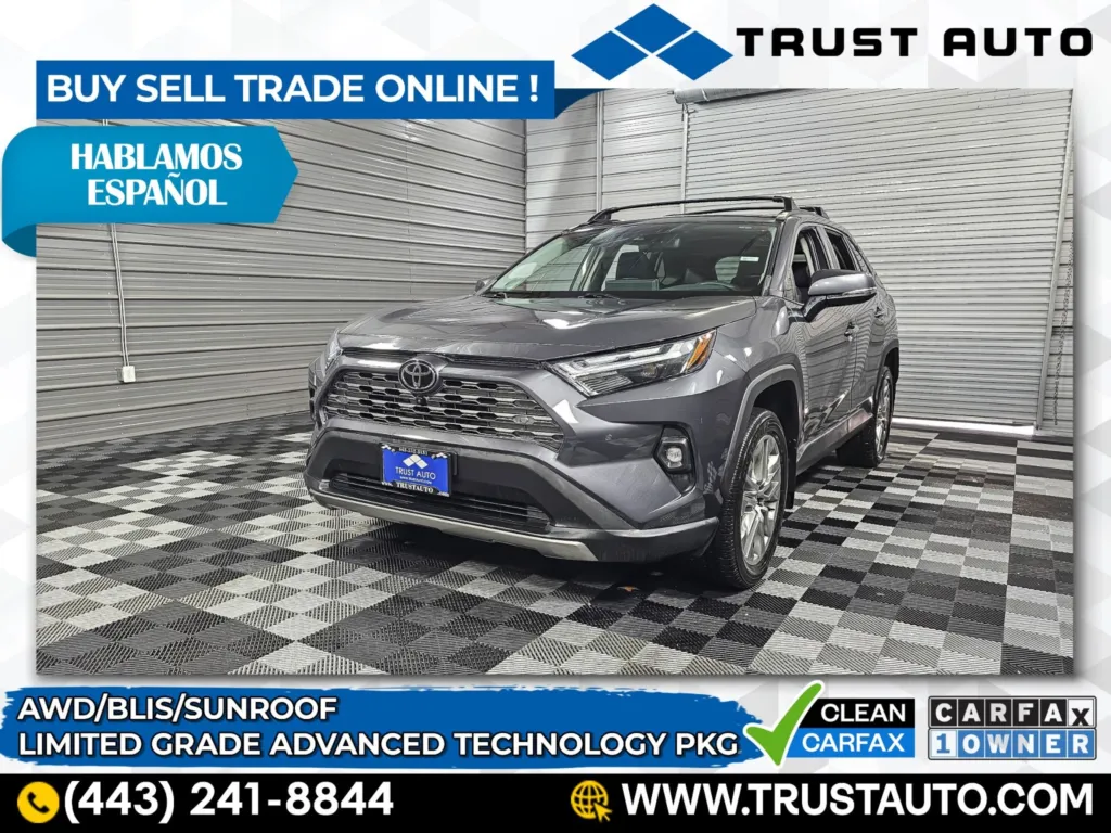 2022 Toyota RAV4 Limited AWD SUV w/Advanced Technology Pkg for sale in Sykesville, MD
