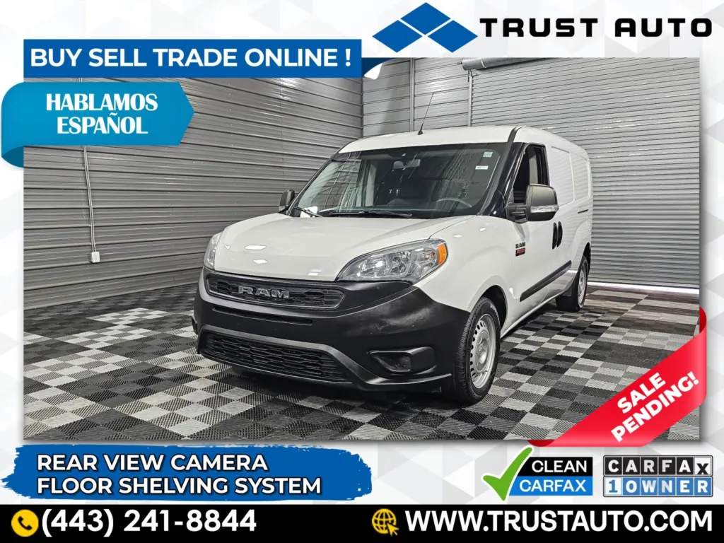 2019 Ram ProMaster City Cargo Tradesman Minivan/Van for sale in Sykesville, MD