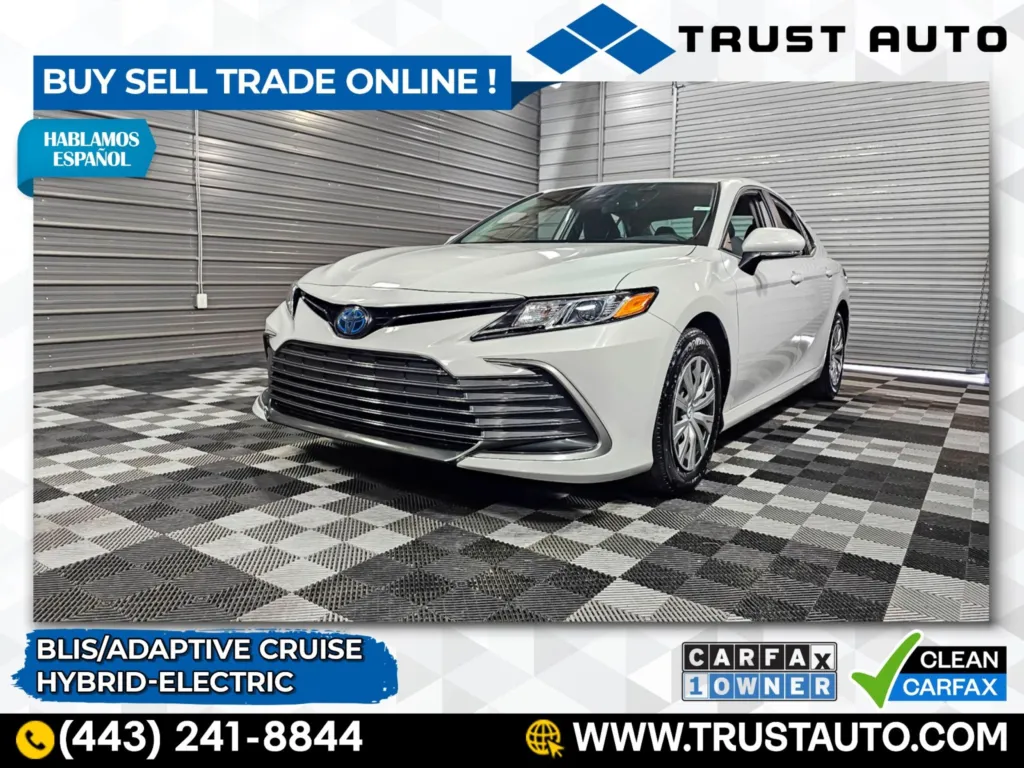 2022 Toyota Camry LE Hybrid 4-Door Sedan for sale in Sykesville, MD