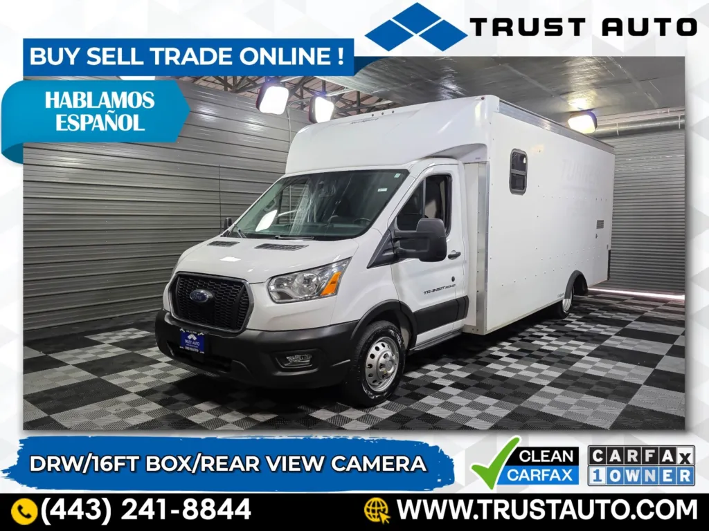 2020 Ford Transit T-350 Cutaway DRW 178''WB Dually 16FT Box Commercial/Utility/Service/Rockport Truck for sale in Sykesville, MD