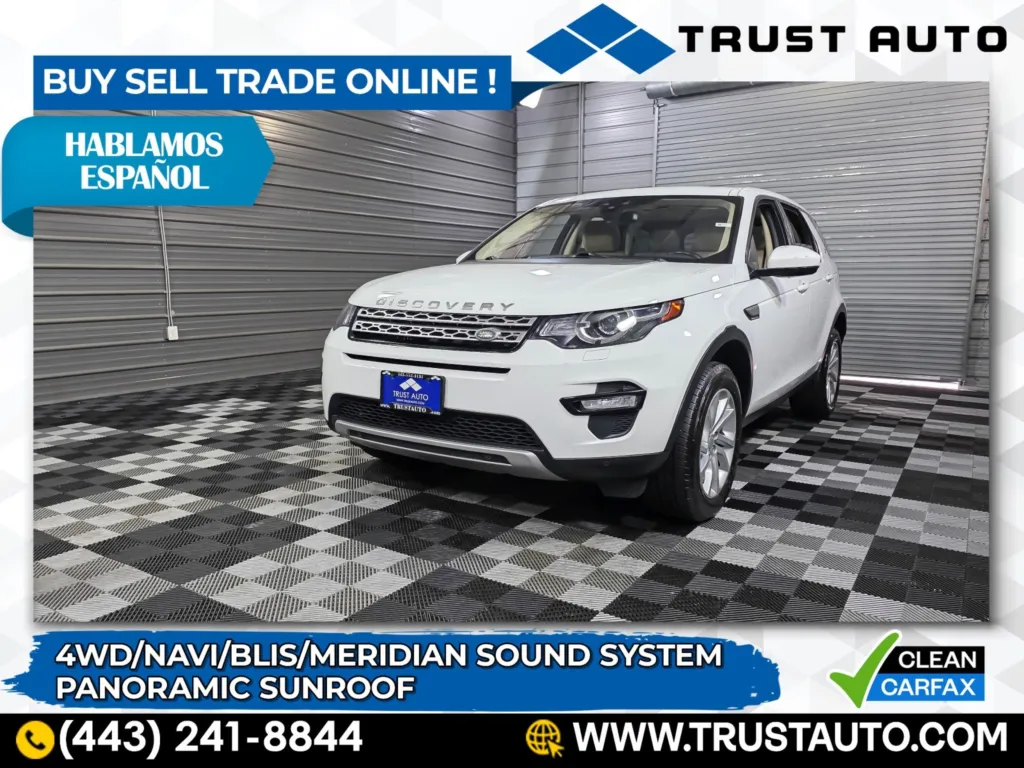 2018 Land Rover Discovery Sport HSE 4WD SUV