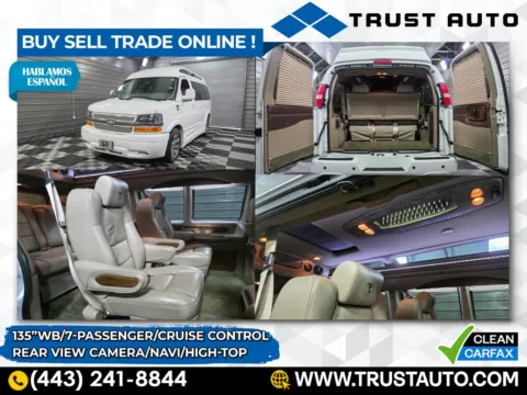 Used 2017 Chevrolet Express 2500 7-Passenger Limited Explorer SE