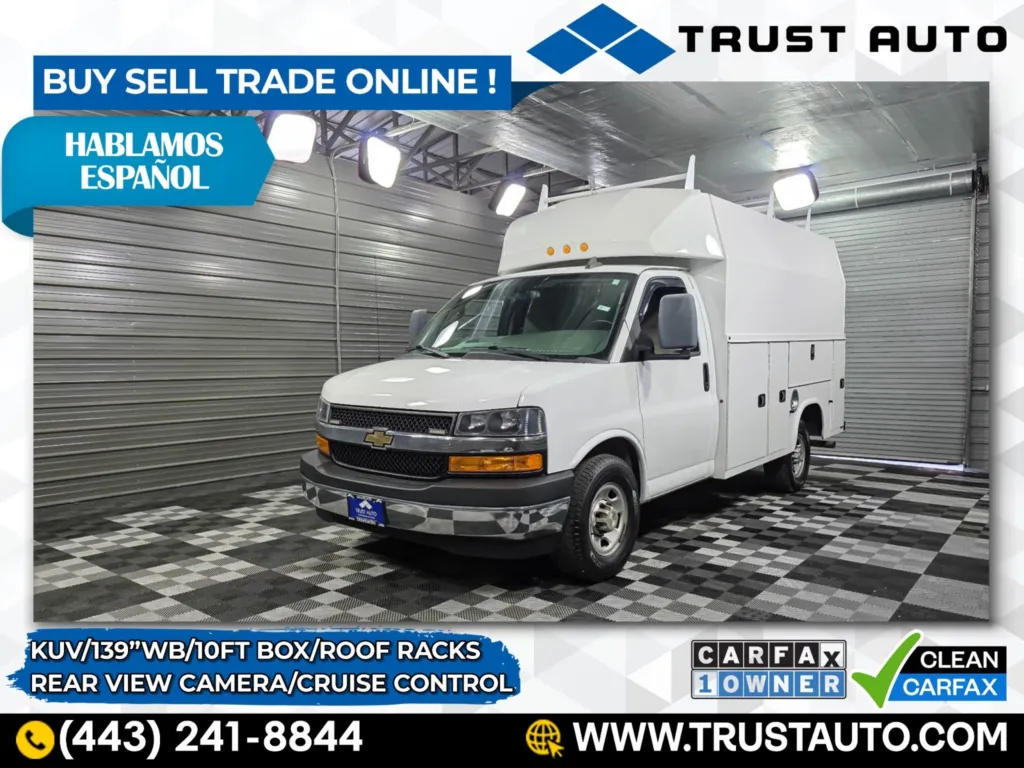 2020 Chevrolet Express 3500 Cutaway 139''WB 10FT Box Commercial/Utility/KUV/Van for sale in Sykesville, MD