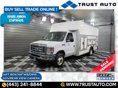 White 2019 Ford E-Series Chassis E-450 Super Duty 158 Cutaway RWD for sale in Sykesville, MD