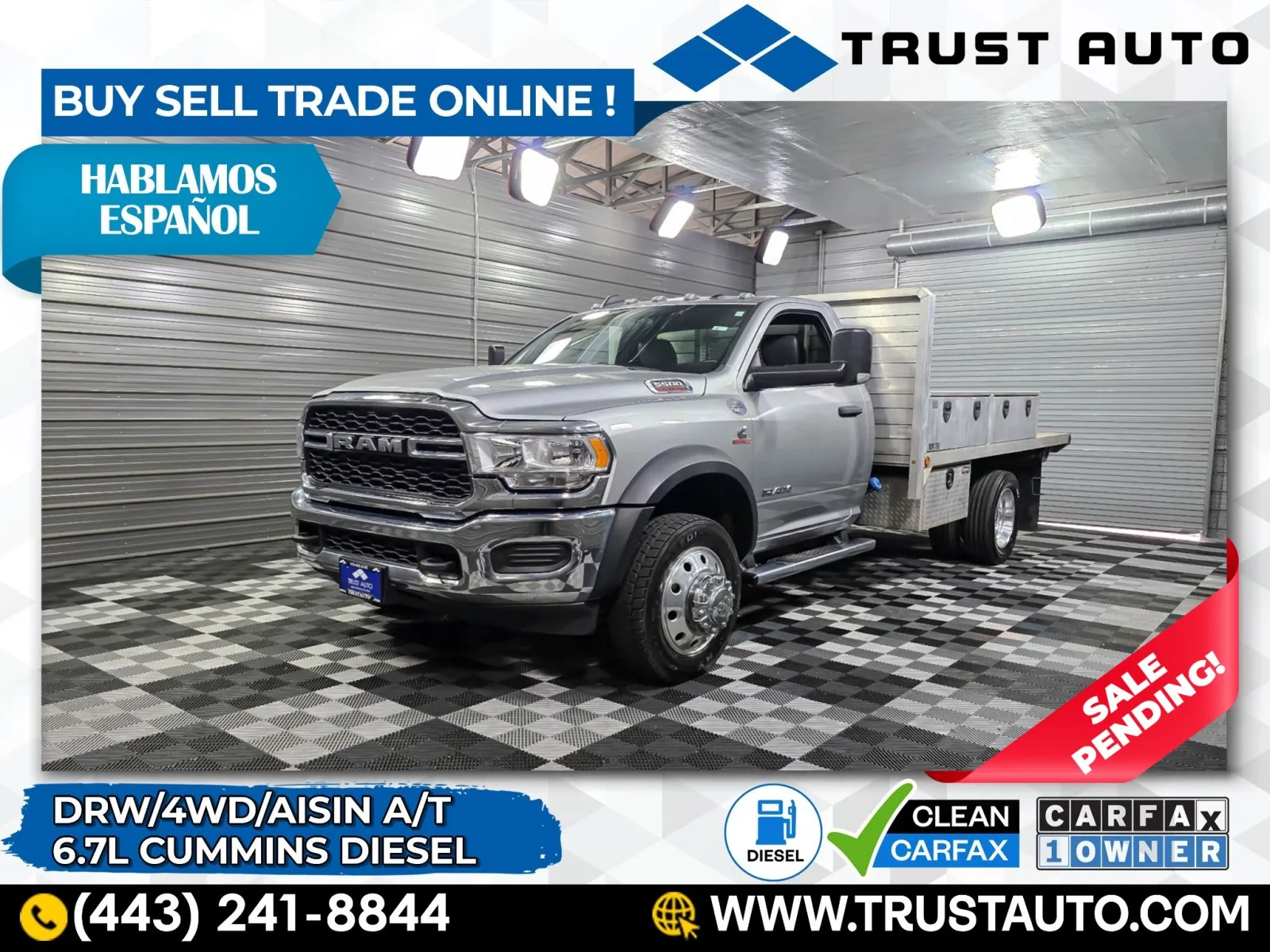 2022 Ram 5500 Chassis Tradesman Regular Cab 4WD for sale in Sykesville, MD