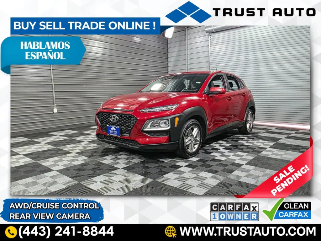2020 Hyundai Kona SE AWD SUV for sale in Sykesville, MD