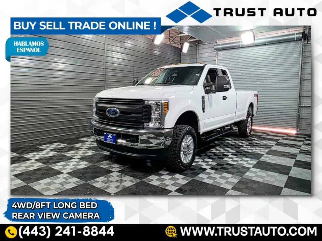 2019 Ford Super Duty F-250 XL 4WD Super Cab 8FT Long Bed 6.2L EFI V8 Pickup Truck