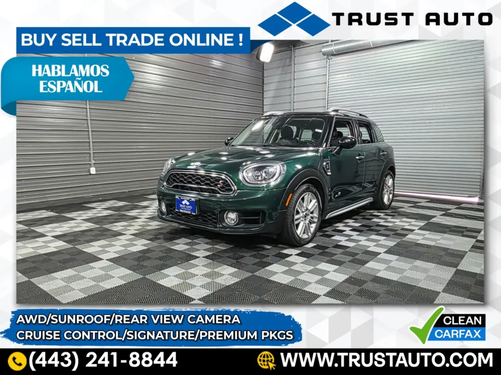 2019 MINI Countryman Cooper S AWD SUV w/Signature/Premium Pkgs for sale in Sykesville, MD